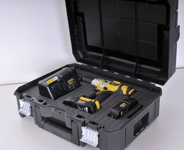 Stanley FMST1-72365, Vaahtomuovisetti, STANLEY FATMAX PRO-STACK, musta, 430 mm, 70 mm, 300 mm