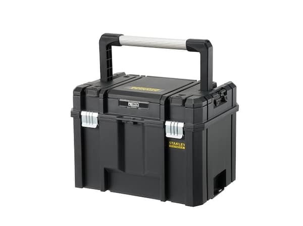 Stanley FATMAX PRO-STACK, Verktøykasse (hard), Sort, 22,2 l, 7,5 kg, Hengsel, 310 mm