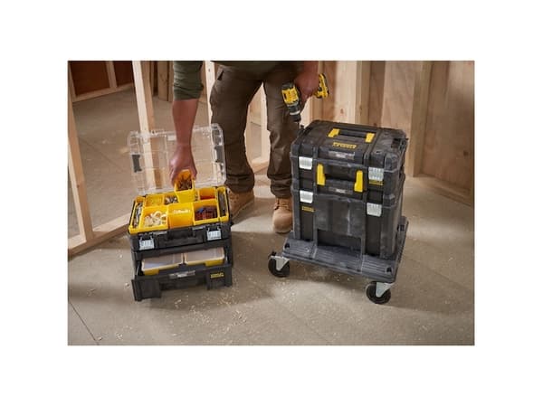 Stanley FMST1-80107, Verktygslåda, Svart, Gul, 51,49 l, 100 kg, 486 mm, 436 mm