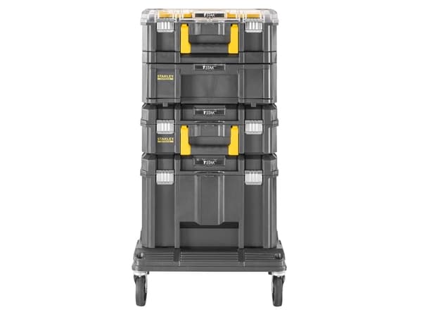 Stanley FMST1-80107, Verktygslåda, Svart, Gul, 51,49 l, 100 kg, 486 mm, 436 mm