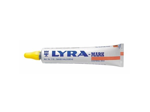 Lyra Fixolid märkningspasta - 4150 Gul 50 ml