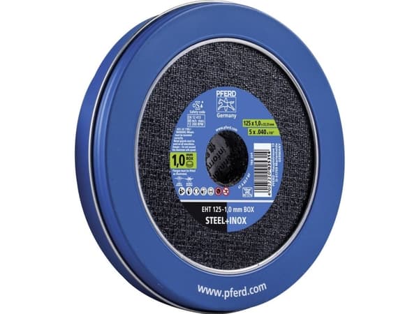 PFERD EHT 125-1,0 START (10) 69121041 Leikkuukiekkosarja 125 mm 22,23 mm 10 kpl 10 kpl