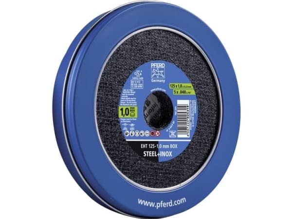 PFERD EHT 125-1,0 START (10) 69121041 Leikkuukiekkosarja 125 mm 22,23 mm 10 kpl 10 kpl