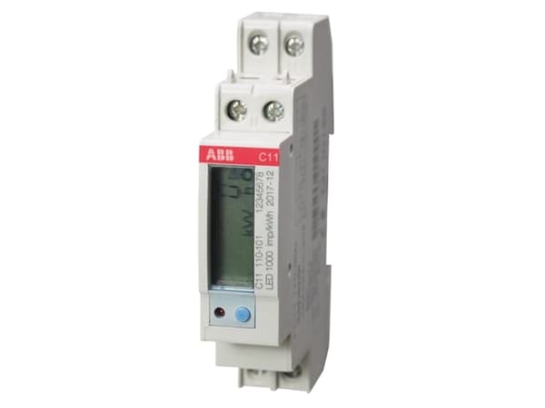 ABB C11 110-101 MID, Elektronisk, Sort, IP20, -25 - 70 °C, 5 A, 50 / 60 Hz, -25 - 70 °C, 5 A, 50 / 60 Hz