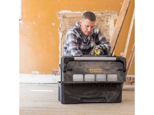 Stanley FMST1-75792, Verktygslåda, Aluminium, Plast, Svart, Metallisk, Gul, 20,6 l, 25 kg, 515 mm