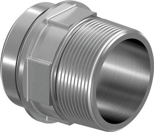 Uponor-sovitinnippa MLC RS 3" x 3"