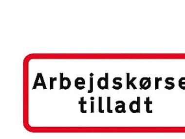 Läpikulku kielletty - UC-X 25x50cm T3 heijastava alalaatta, DS/EN12899-1