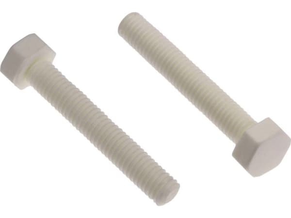 PB Fastener ANSI B18.6.7M-1985 701325 Sekskantsskrue M2 5 mm Keramik 1 stk