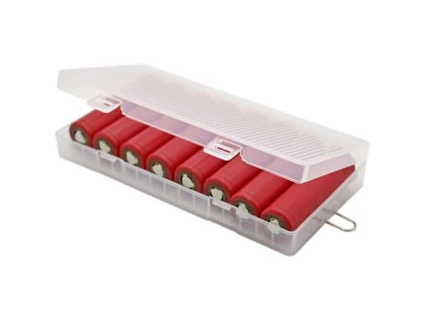 Soshine SBC-024 Batteribox Celletal: 8 18650 (L x B x H) 156 x 78 x 25 mm