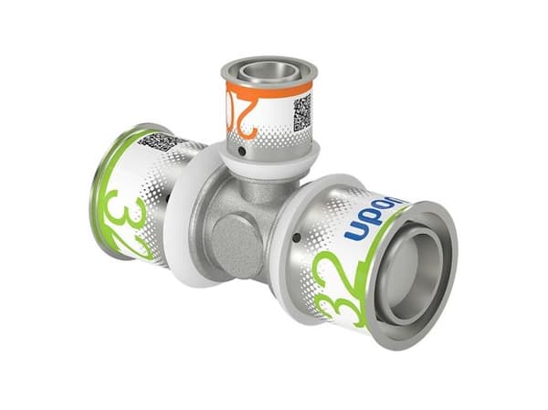 MLC press T-stk 32-20-32mm - lattialämmitykseen ja lämpimän käyttöveden ja pattereiden lämmitysjärjestelmiin
