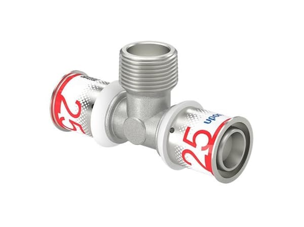 Uponor S-Press PLUS prestee muffe/nippel 25 mm x 34"