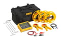 Miniatyrbilde 3 av 5: Fluke 1623-2 GEO kit, Sort, Gult, Knapper, Rotasjon, 6 s, LCD, 1999 sifre, IP56