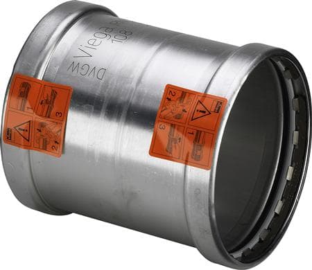 76,1 mm Sanpress Inox skydemuffe skydemuffe