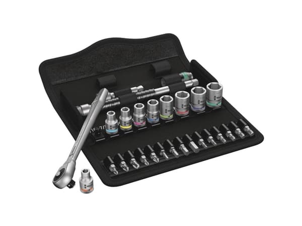 Wera 8100 SA 10, 28 styck, Svart, Silver