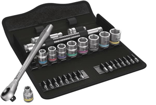 Wera 8100 SB 10, 29 styck, Svart, Silver
