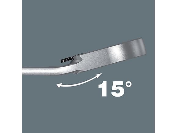 Wera 6001, 25 mm, 1/2", Metallisk, Krom-molybden-stål, 171 mm, 1 stykker