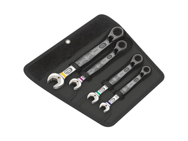 Wera 6001, 1/2,3/4,7/16,9/16", Metallisk, Krom-molybden-stål, 4 stykker