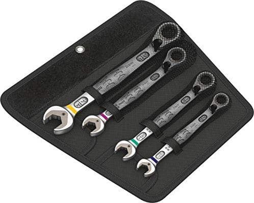 Wera 6001, 1/2,3/4,7/16,9/16", Metallisk, Krom-molybden-stål, 4 stykker
