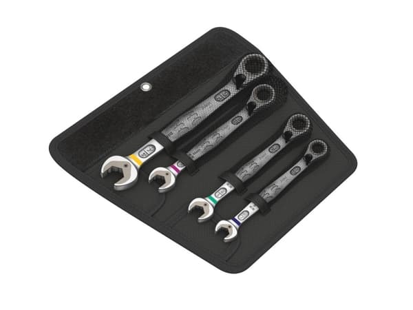 Wera 6001, 1/2,3/4,7/16,9/16", Metallisk, Krom-molybden-stål, 4 stykker