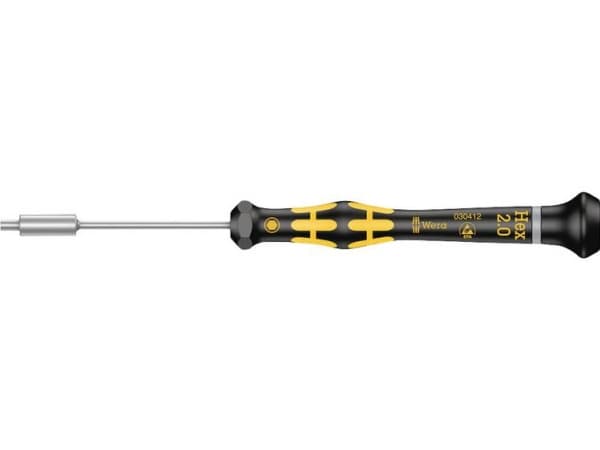 Wera 05030412001, Black,Yellow, 1 stykker, 2 mm, 9,7 cm, 6 cm, 15,7 cm
