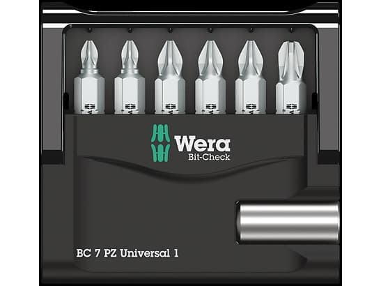Wera 05056296001, 6 stykker, Pozidriv, PZ 1, PZ 2, PZ 3