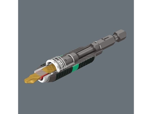 Wera Bit-Box 20 BTZ PZ, 20 stykker, Hex (metrisk), PZ 2, Metall, Plast, 20x PZ 2x25 mm, CE