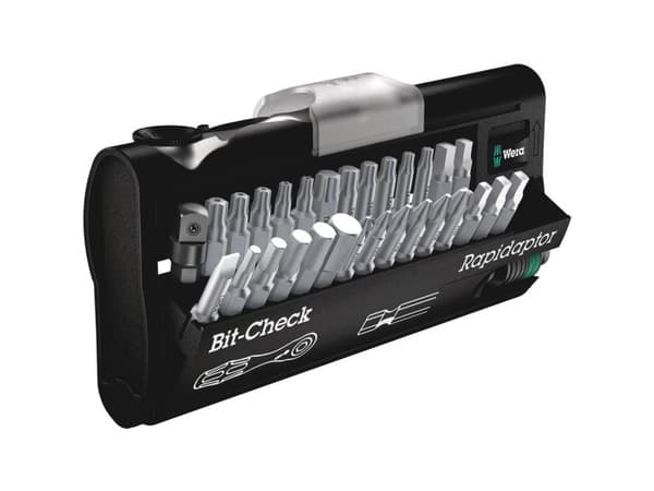 Wera 05346293001, 23 kpl, Phillips, PH 1, PH 2, PH 3, TX10, TX15, TX20, TX25, TX30, TX40, 1/4, 1/8, 3/16, 3/32, 5/32, Terästä