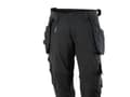 Miniatyrbilde 4 av 5: MASCOT 17049-311-09, Bukser, Alle kjønn, Sort, Elastan, Nylon, 8%, STANDARD 100 by OEKO-TEX