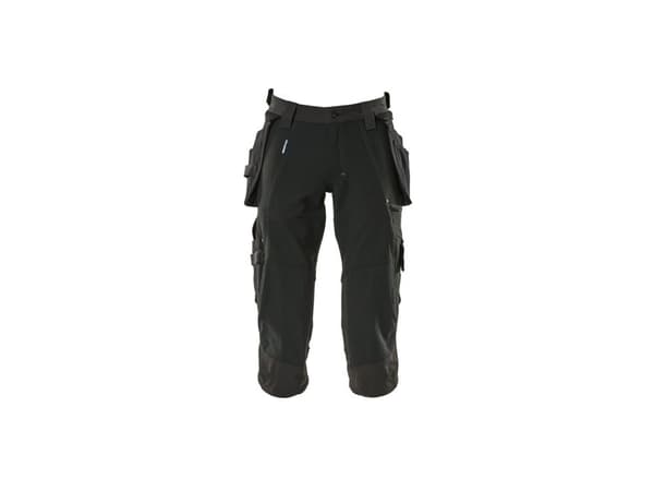 MASCOT 17049-311-09, Bukser, Alle kjønn, Sort, Elastan, Nylon, 8%, STANDARD 100 by OEKO-TEX