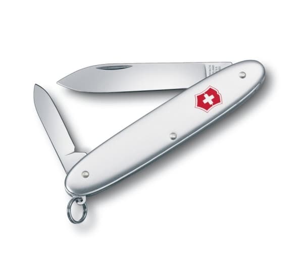 Victorinox Excelsior Alox, Fällkniv av slipjoint-modell, Kniv med flera verktyg, Gjuten aluminium, 6 mm, 21 g