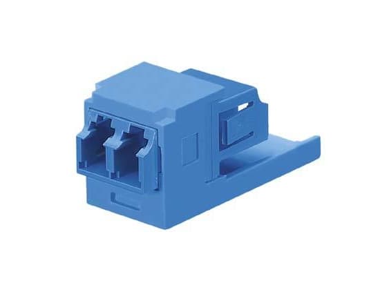 Panduit CMDSLCZEI, Platt, Blå, LC, LC, Honkoppling, Honkoppling