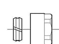 Miniatyrbilde 1 av 3: Gabotherm Kobl.12mmx3-4 - M-indv. Gevind