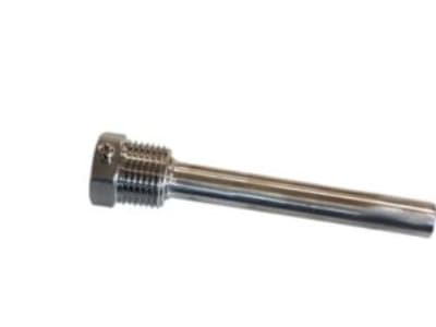 Ruostekyllästetty dykrør, 1/2'x63 mm - Passer til termometer 480661-3xx, 480663-3xx og 480664-3xx
