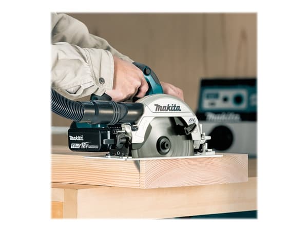 Makita DHS661ZU, Puu, Musta, Vihreä, Ruostumaton teräs, Harjaton, 16,5 cm, 5000 RPM, 5,7 cm - SOLO