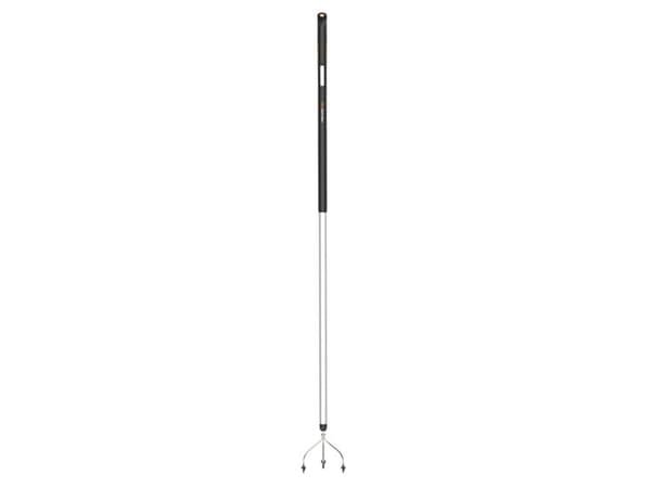 Fiskars Xact™ Cultivator 3, Hand jordfräs, Stål, Grå, Vit, Gjuten aluminium, 148 mm, 1720 mm