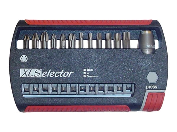 Makita XLSelector - Skruvmejselhuvud - 13 delar - torx