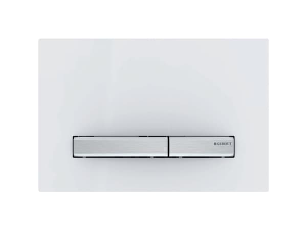 Geberit betj.pl. Sigma50 - dobbel skylling metall farge forkrommet