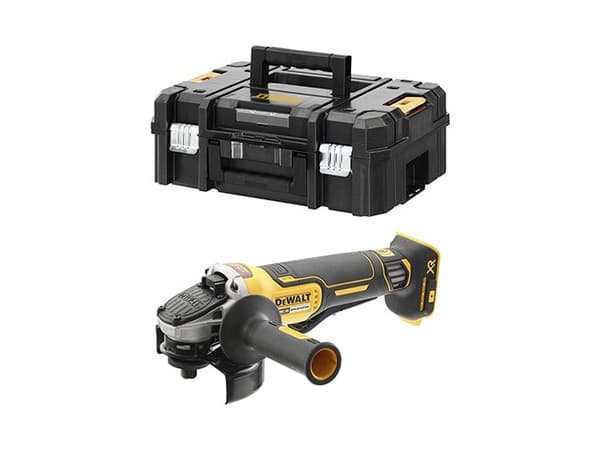 DEWALT XR (DCG406NT-XJ) - Kulmahiomakone - johdoton - 800 W - 125 mm - 18 V - Sis. etui - SOLO