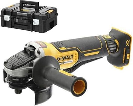 DEWALT XR (DCG406NT-XJ) - Kulmahiomakone - johdoton - 800 W - 125 mm - 18 V - Sis. etui - SOLO