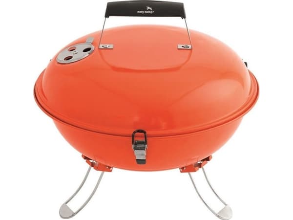 Easy Camp Adventure, Grill, Kull (drivstoff), Tønne, Rist, Oransje, Rund