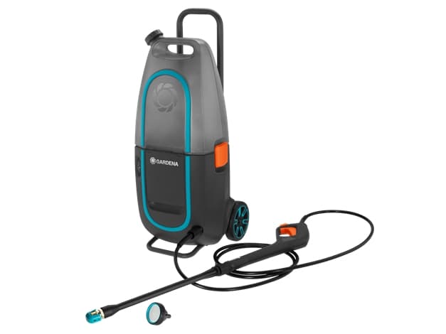 Gardena 9341-55, Upprätt, Batteri, Högtryck, 14 l, Svart - Uden batteri og lader