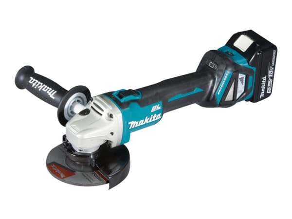 Makita DGA511RTJ - Vinkelsliper - trådløs - 125 mm - 2x 5ah batteri og lader
