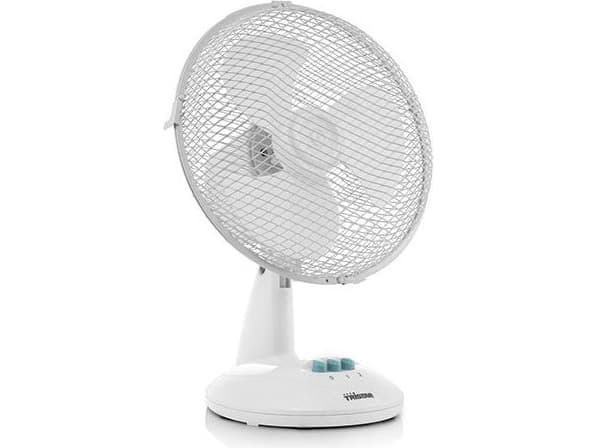 Tristar VE-5923, Kotitaloustuuletin lavoilla, Valkoinen, Taulukko, 50,52 dB, 1700 RPM, 23 cm