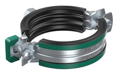 Walraven KSB2 rørbøjle 88-91mm - Elforz. 2-skrue rørb. M8/10 m/EPDM og quicklås. 50stk pr ks