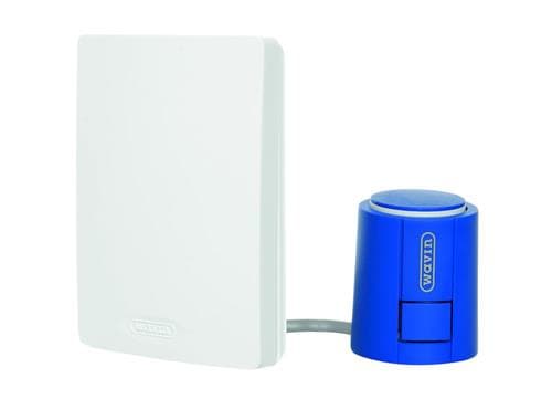 Wavin Sentio Wireless huoneanturi ja telestaatti