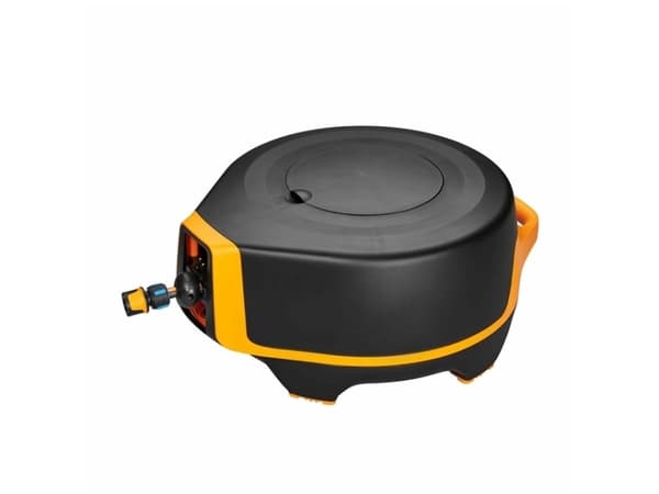 Fiskars 1025932, Multi-posisjon, Automatisk, Funksjonell, Sort, Oransje, Frittstående, Vegg-montert, 25 m