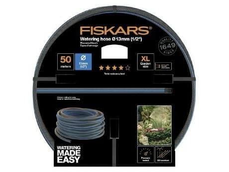 Fiskars 1027106, 50 m, Over bakken, Blå, Grå, 1,3 cm, 1/2, Finland