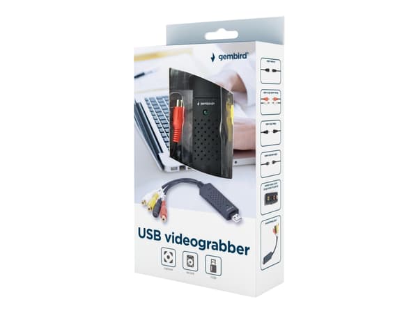 Gembird UVG-002 - Videoopptaksadapter - USB 3.0 - NTSC, PAL