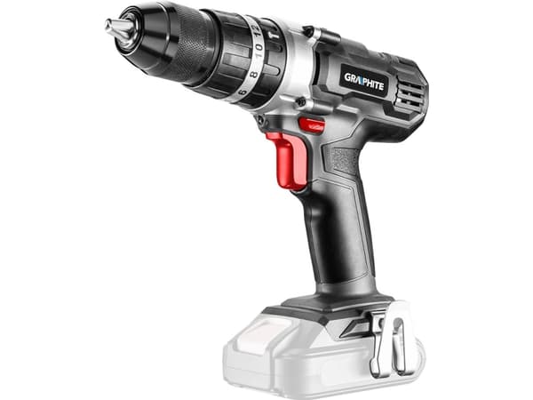 Graphite 58G010, Boremaskin med pistolgrep, Nøkkelløs, Børstet, 1,3 cm, 1250 RPM, 2 mm