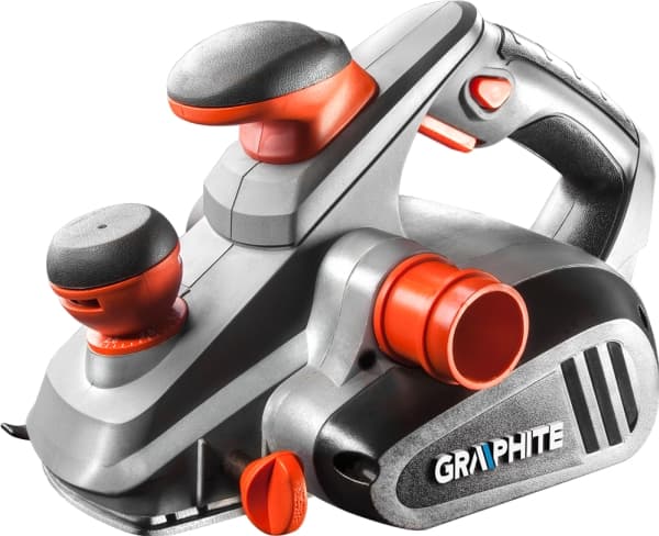 Elektrisk høvl Graphite 850W, høvledybde 3mm, høvlbredde 82mm